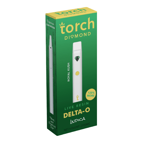 torch-diamond-delta-O-2.2-live-resin-disposable-royal-kush