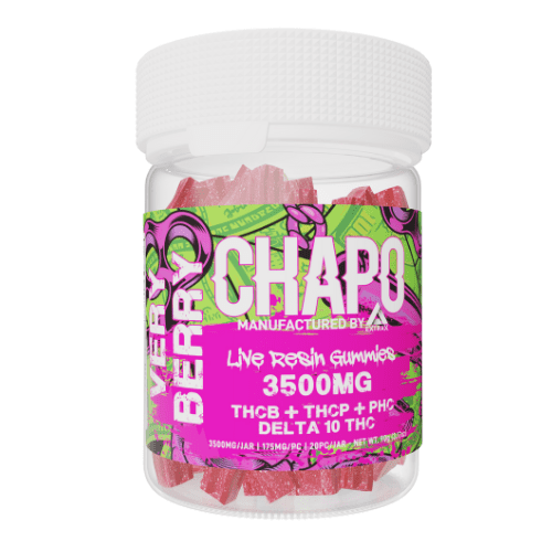 chapo-extrax-live-resin-3500mg-gummies-very-berry