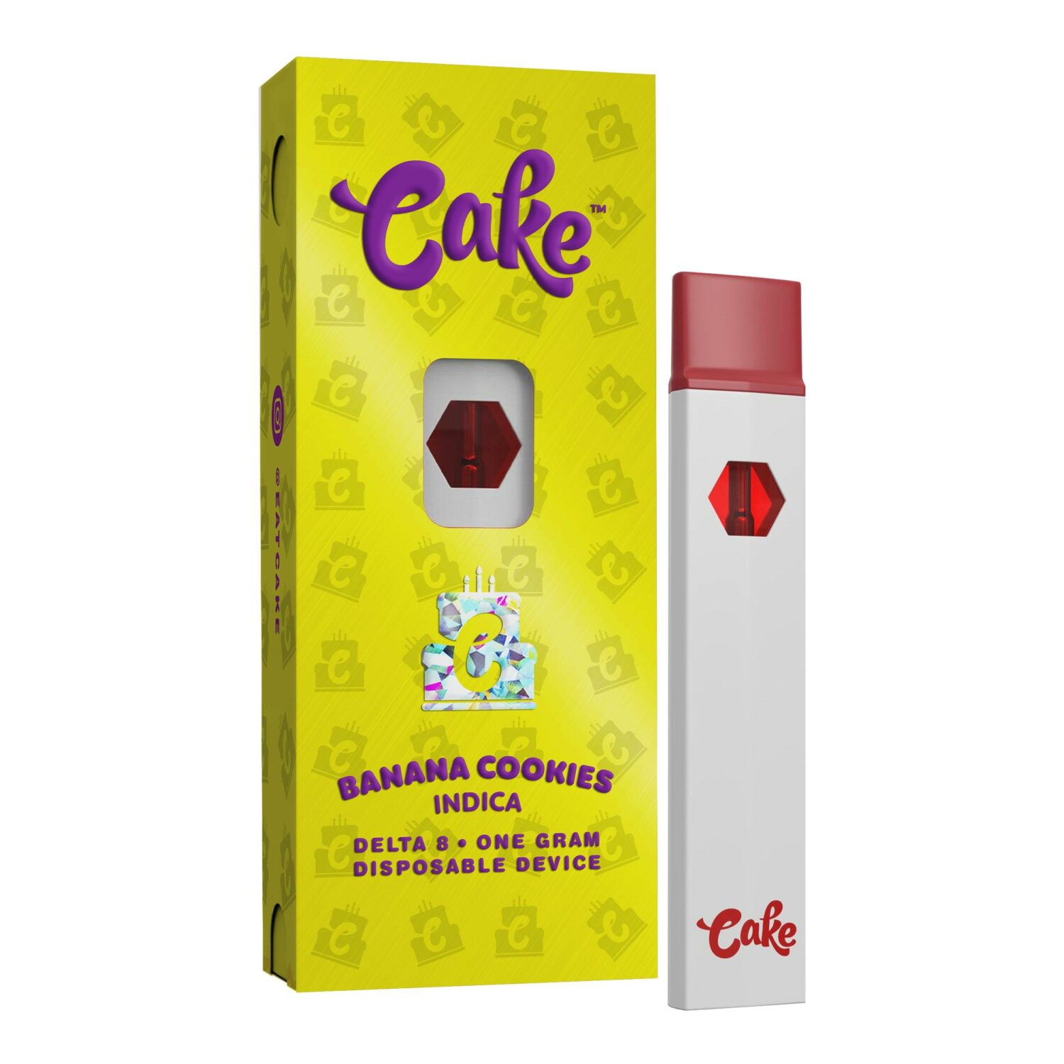 Cake Delta 8 Disposable Vape 1G D8 Gas