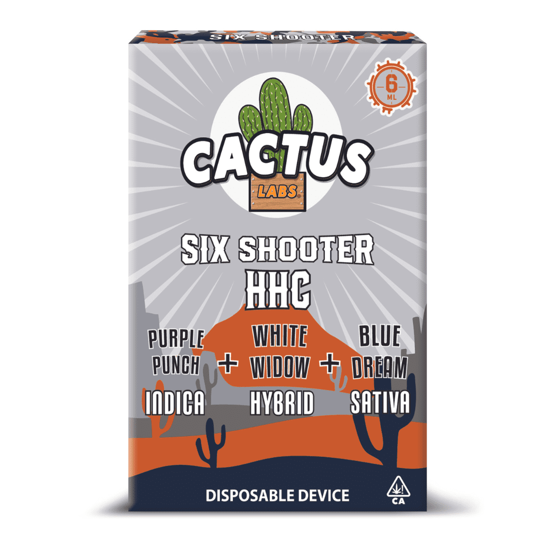 Cactus Labs HHC Six Shooter Disposable 6g