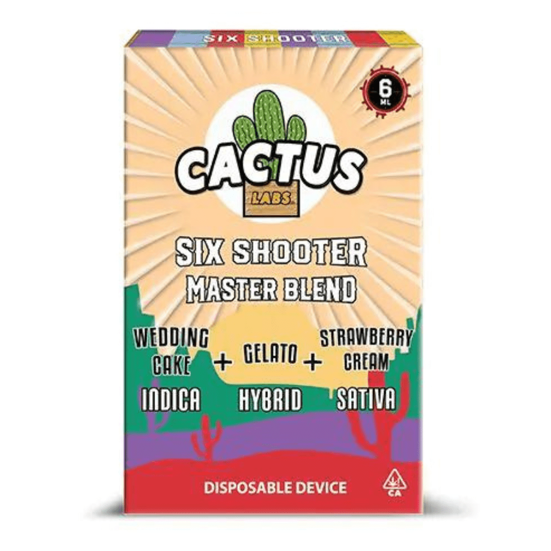 Buy Cactus Labs Master Blend Six Shooter Disposable 6g