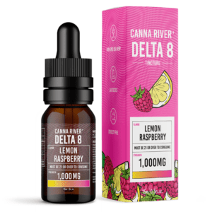 canna river delta 8 tincture 1000mg lemon raspberry