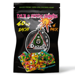 Buy Premium Dazed 8 Delta 8 Nerds Gummies 360mg