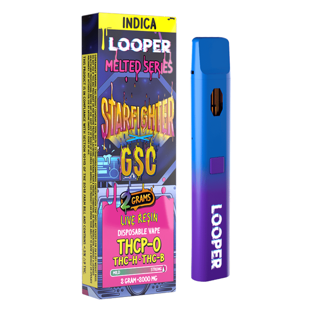 dimo looper thcp o disposable 2g starfighter gsc