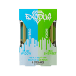 exodus duo cartridges 4g blue widow lime sherbet