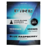 fire cannabis lava blend gummies 2.0 1000mg