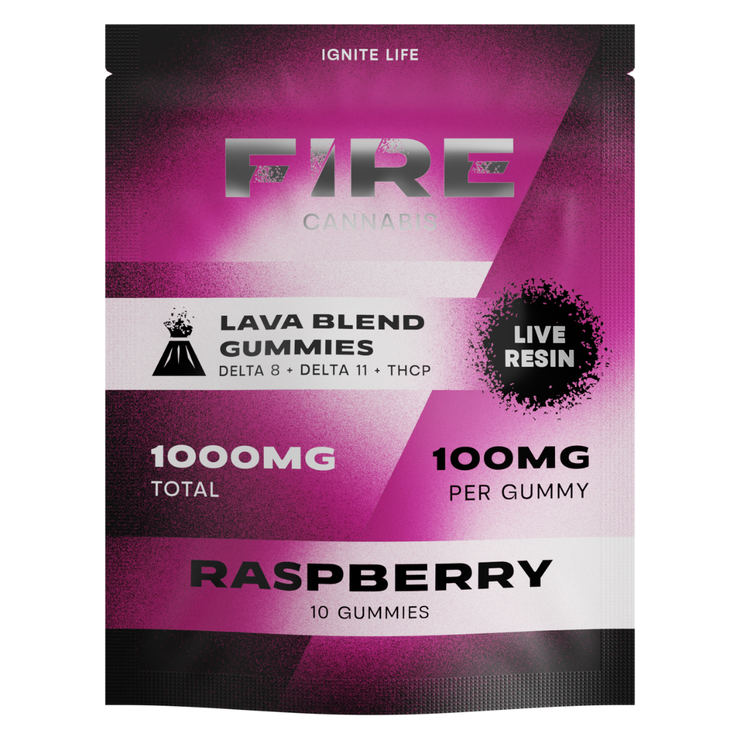 fire-cannabis-lava-blend-gummies-2.0-1000mg-raspberry