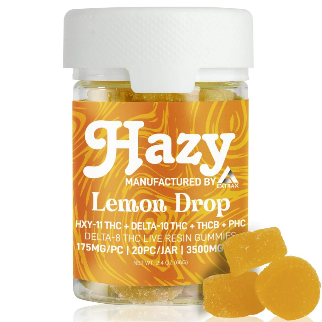 hazy-extrax-3500mg-gummies-lemon-drop