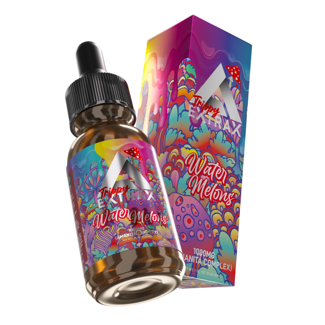 trippy extrax amanita complex tincture 1000mg water melons