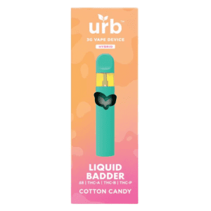 urb liquid badder disposable 3g cotton candy