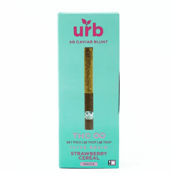 urb thc infinity caviar blunts 3g strawberry kush