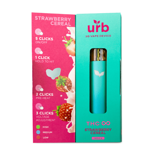 Buy URB THC Infinity Disposable 3g - D8 Gas