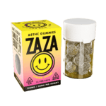 zaza delta 8 750mg gummies lemon lychee