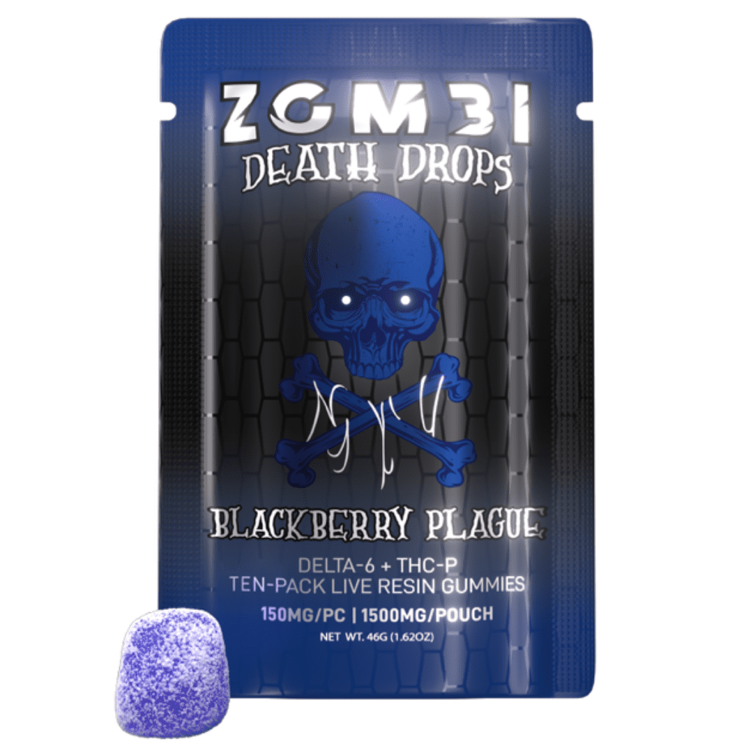 Premium Zombi Death Drops Gummies 1500mg