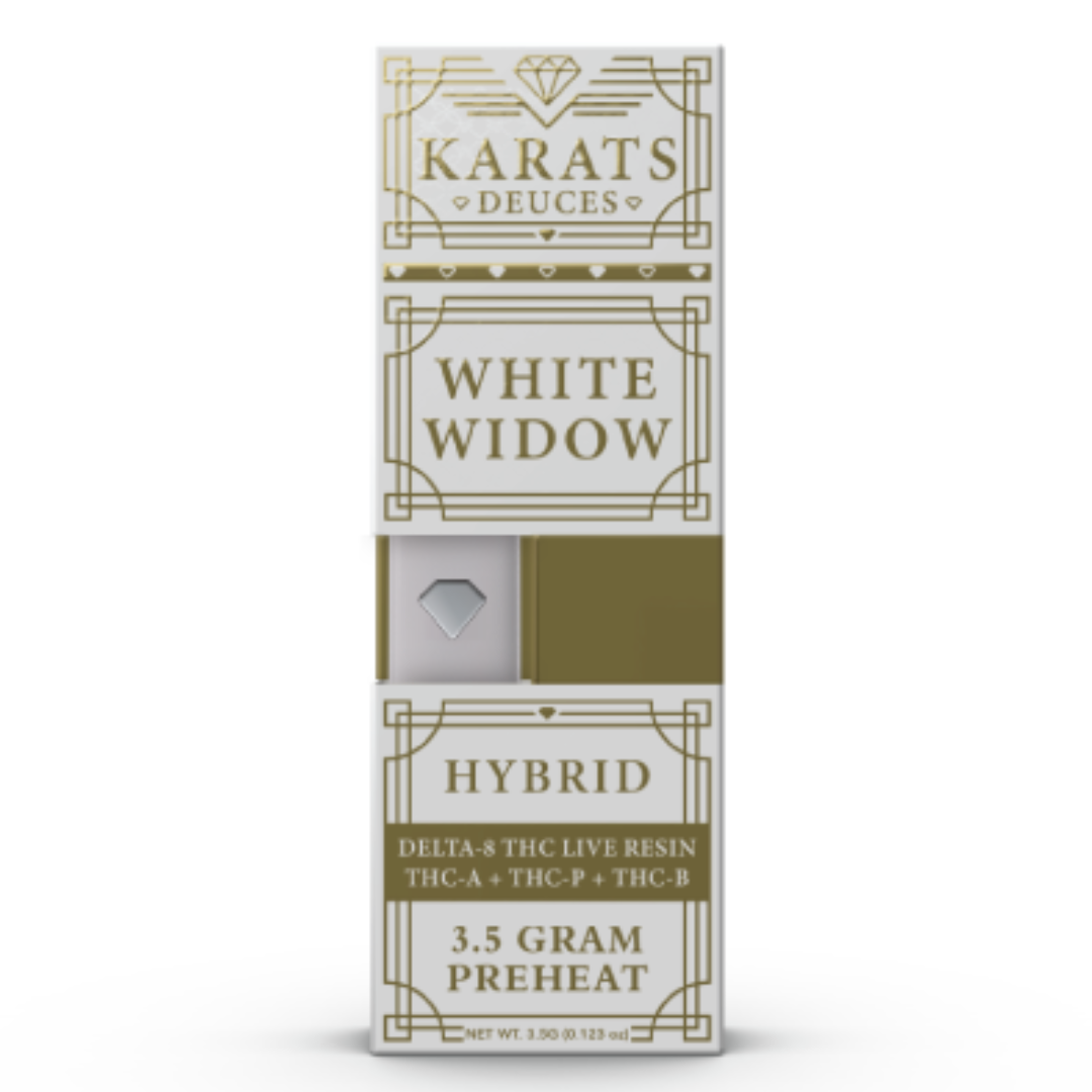 karats-deuces-blend-disposable-3.5g-white-widow