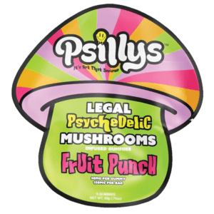 psillys amanita mushroom gummies