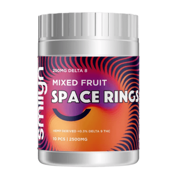 Smilyn Delta 8 Space Rings 2500mg