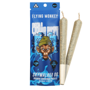 flying monkey liquid diamonds prerolls 3g