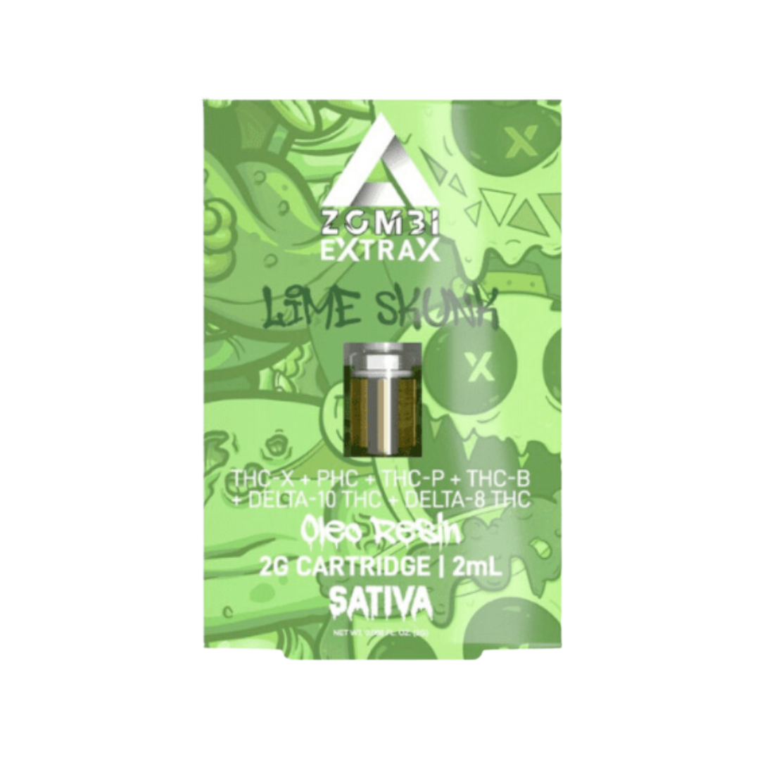 Zombi Extrax Blackout Blend Cartridge 2G (Lime Skunk)