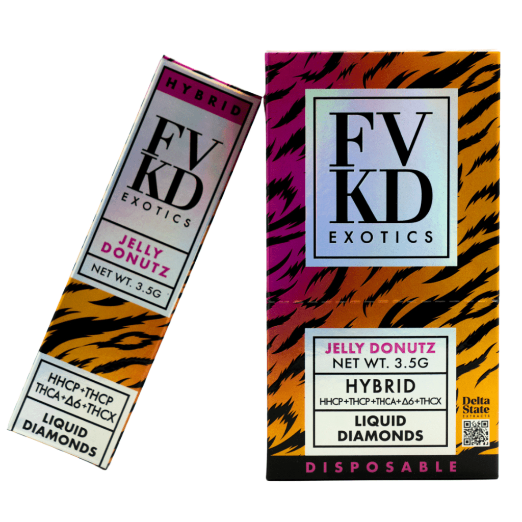 FVKD Exotics Liquid Diamonds Disposable 3.5G D8 Gas