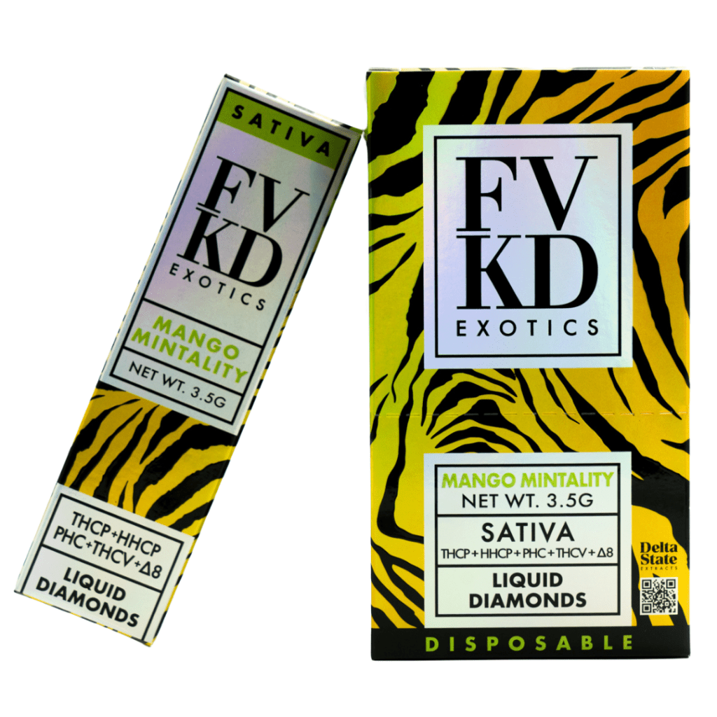 FVKD Exotics Liquid Diamonds Disposable 3.5G D8 Gas