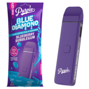 purple blue diamond disposable 6g
