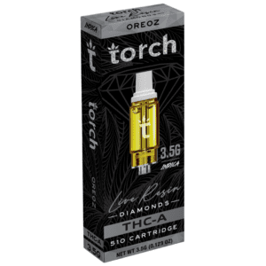 torch live resin diamonds cartridge 3.5g