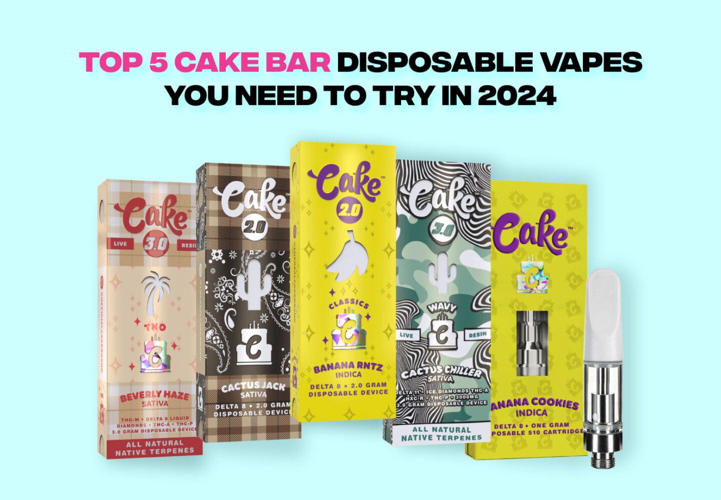 Top Cake Bar Disposable Vapes