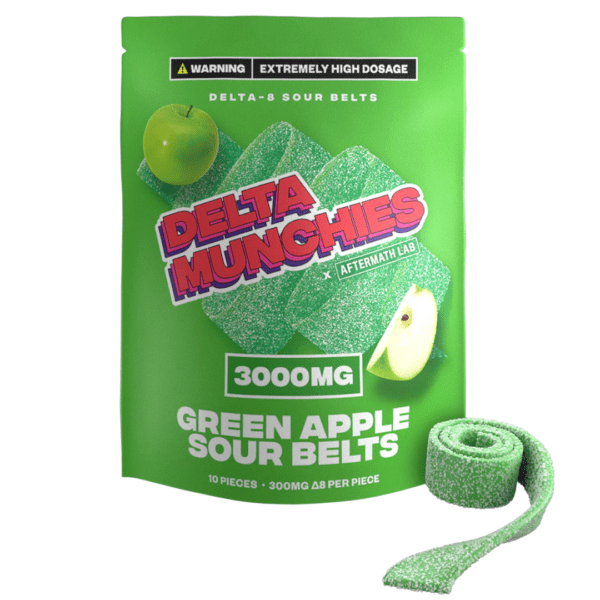 Delta Munchies Delta 8 Sour Belts