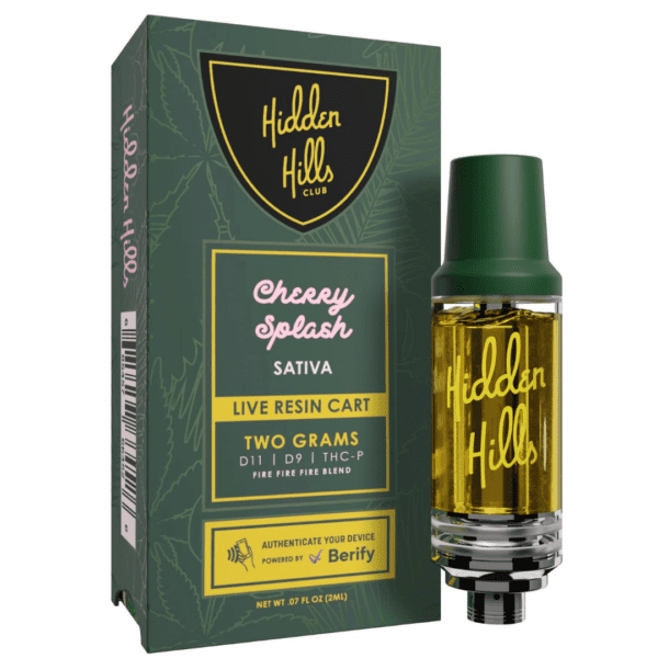 Hidden Hills Live Resin Cartridge