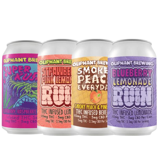 Oliphant Brewing THC Infused Beverage Bundle