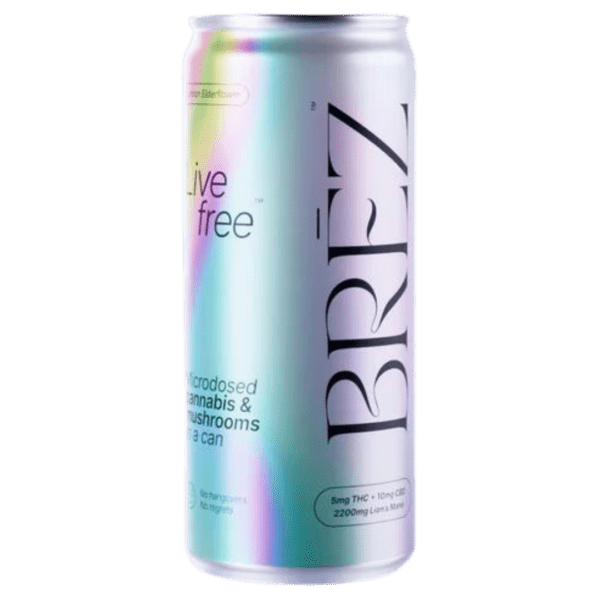 BREZ THC + Lion's Mane Drink