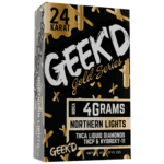 Geek'd 24K Gold Series Disposable Northern Lights