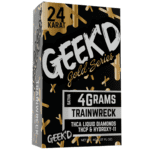 Geek'd 24K Gold Series Disposable Trainwreck