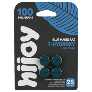 HiJoy 7-OH + Pseudo Kratom Tablets Blue Magic Raz