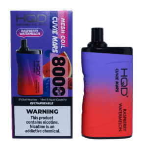 HQD Cuvie Mars 8000 Puffs Disposable Vape