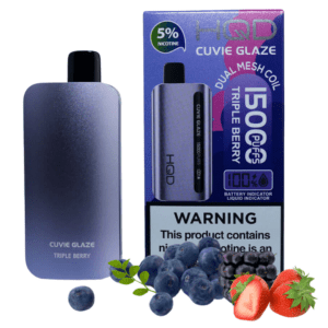 HQD Cuvie Glaze 15000 Puffs Disposable Vape