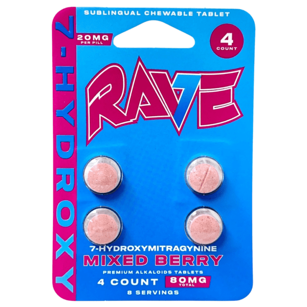 Rave 7-OH Extract Tablets