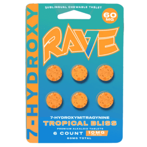 Rave 7-Hydroxymitragynine Extract Tablets