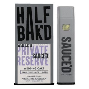 Half Bak'd Sauce'd Private Reserve Disposable