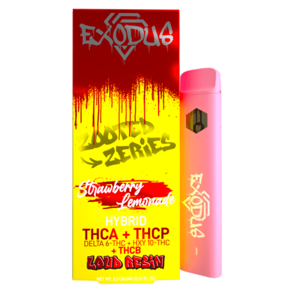 Exodus Zooted Zeries THC-A Disposable