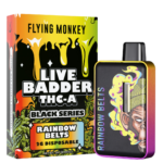 Flying Monkey Live Badder THC-A Black Series Disposable