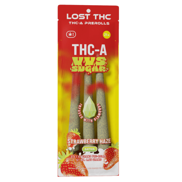 Lost THC THC-A VVS Sugar Pre-Rolls