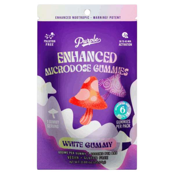 Purple Magic Enhanced Microdose Gummies
