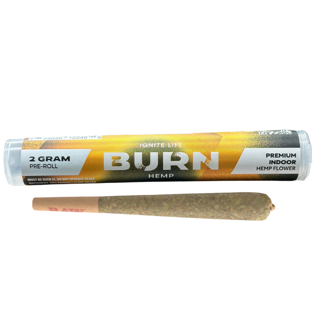 Burn Hemp THC-A Pre Roll 2G - Image 2
