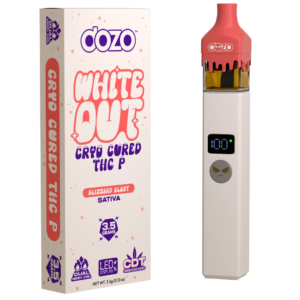 Dozo White Out Cryo Cured THC-P Disposable Vape 3.5G