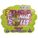 Dozo 3x THC-P Donut Rolls Pre-Rolls 2G | 3ct