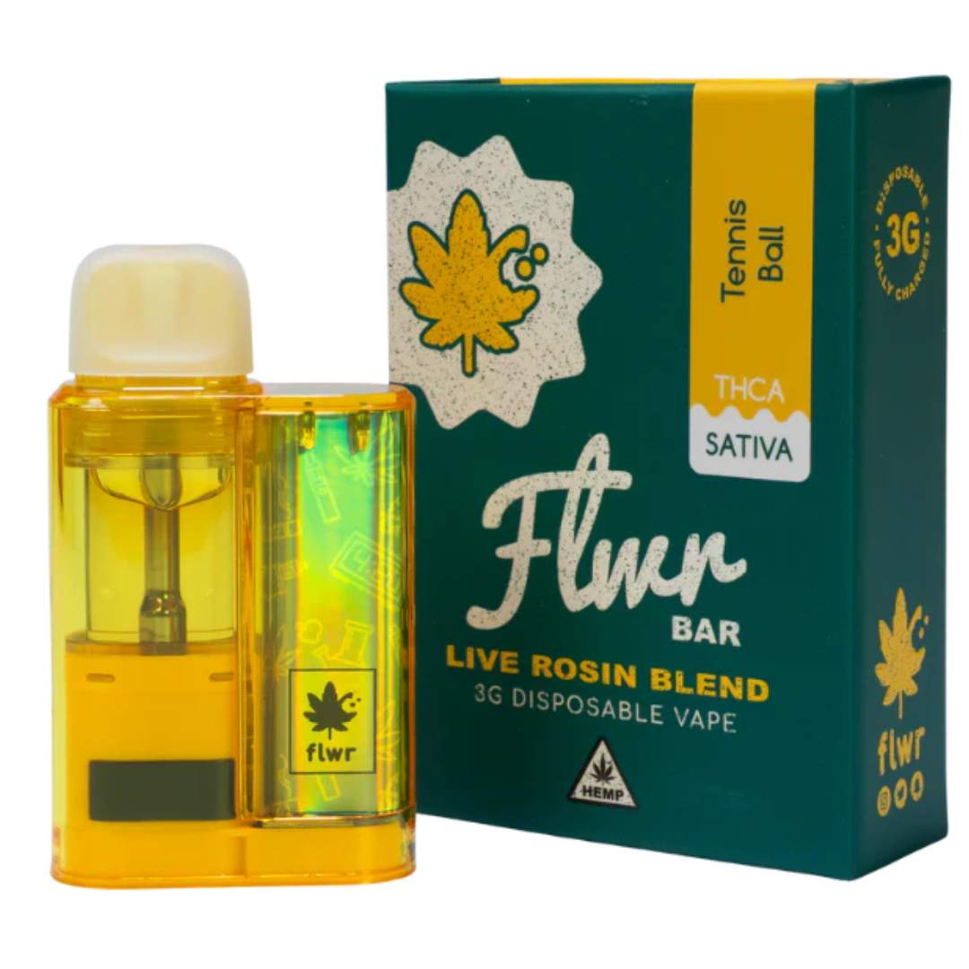 Flwr BAR THC-A Live Rosin Disposable Vape 3G - Image 2