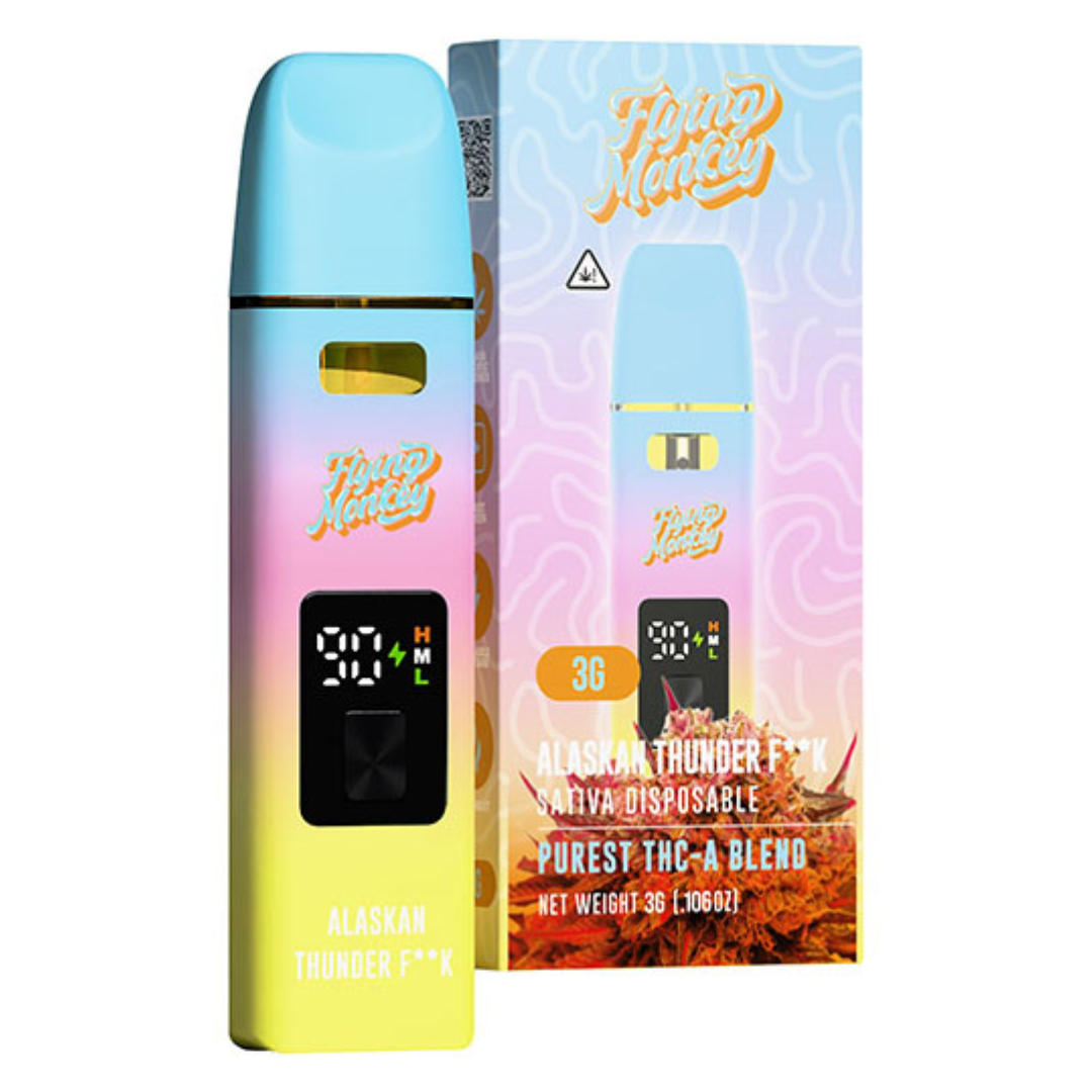 Flying Monkey Purest THC-A Blend Disposable Vape 3G - Image 4