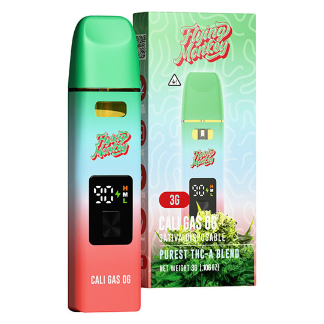 Flying Monkey Purest THC-A Blend Disposable Vape 3G - Image 6